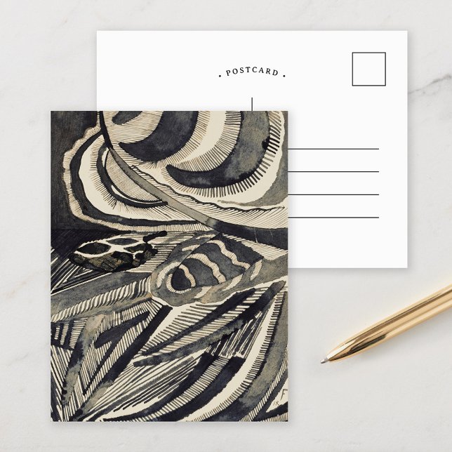 Cartão Postal Landschaft | Otto Freundlich (Criador carregado)