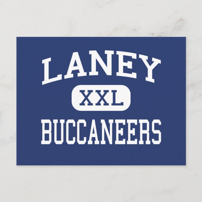 Cartão Postal Laney - Buccaneers - Alto - Wilmington (Frente)