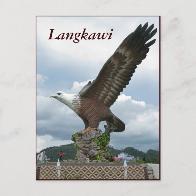 Cartão Postal Langkawi Eagle (Frente)