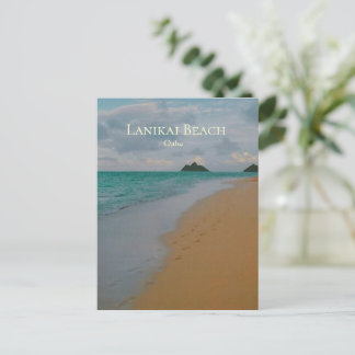 Cartão Postal Lanikai Beach, Oahu, Hawaii