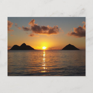 Cartão Postal Lanikai Beach Sunrise