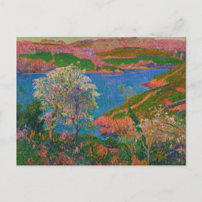 Cartão Postal L'Anse du Goulineau, Henry Moret (Frente)