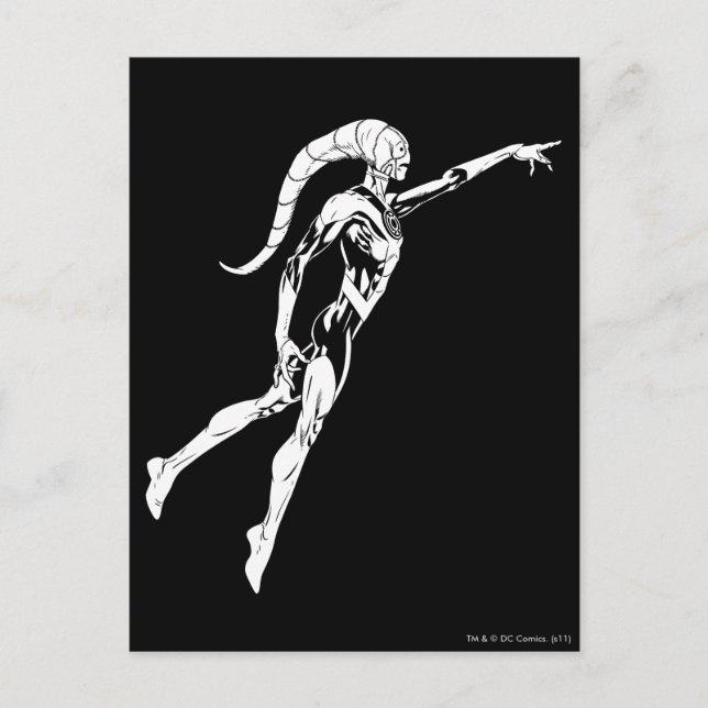 Cartão Postal Lanterna Azul 11 (Frente)