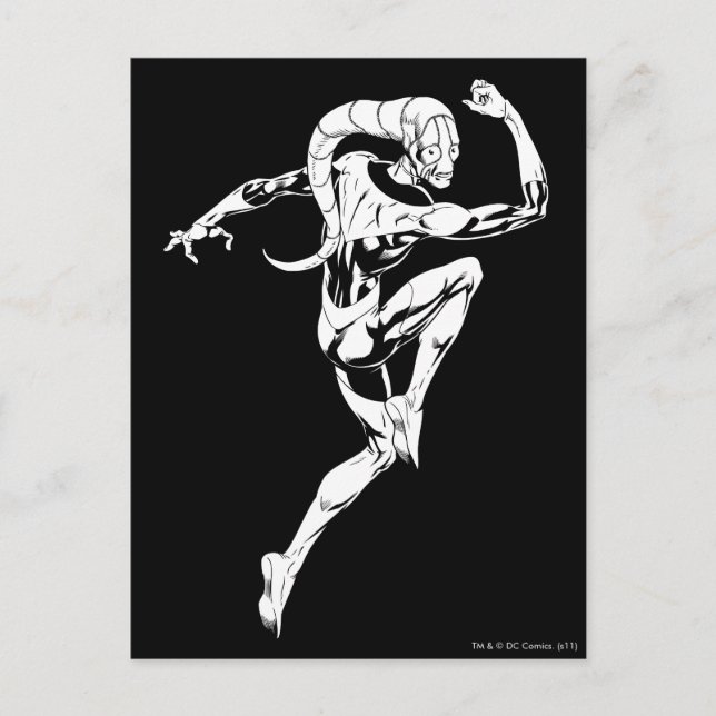 Cartão Postal Lanterna Azul 3 (Frente)