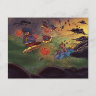 Cartão Postal Lanterna Ladies