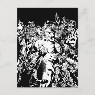 Cartão Postal Lanterna Verde Cercada