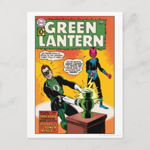 Cartão Postal Lanterna Verde e Cobrir Sinestro