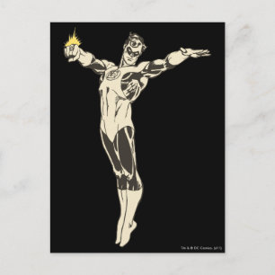 Cartão Postal Lanterna Verde Poses