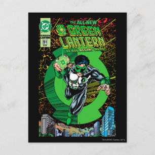 Cartão Postal Lanterna verde - toda começa aqui