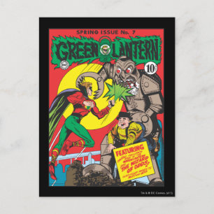 Cartão Postal Lanterna Verde vs O Feiticeiro das Dúvidas