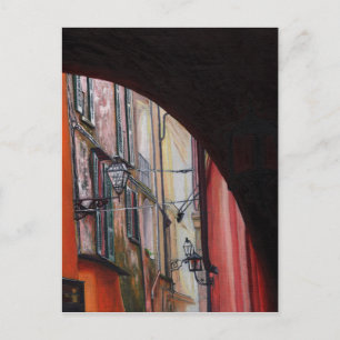 Cartão Postal Lanternas de Menaggio 2012