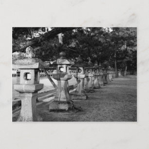 Cartão Postal Lanternas Pedras