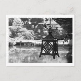 Cartão Postal Lanternas Penduradas: Jardim Sankei-en, Japão Cart