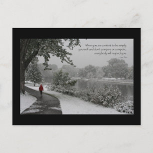 Cartão Postal Lao Tzu Citação II