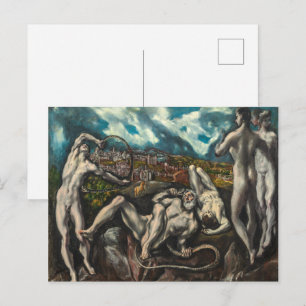 Cartão Postal Laocoö n El Greco
