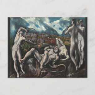 Cartão Postal Laocoon por El Greco