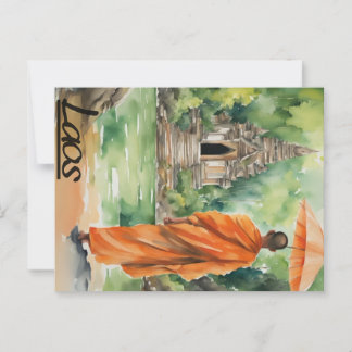 Cartão postal Laos