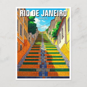 Cartão Postal Lapa Brasil do Rio de Janeiro