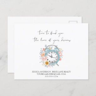 Cartão Postal Lar do seu Marketing do Dreams Real Estate