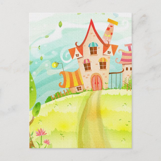 Cartão Postal lar doce (Frente)