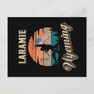 Cartão Postal Laramie Wyoming