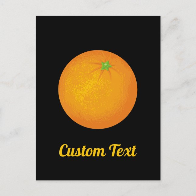 Cartão Postal Laranja (Frente)