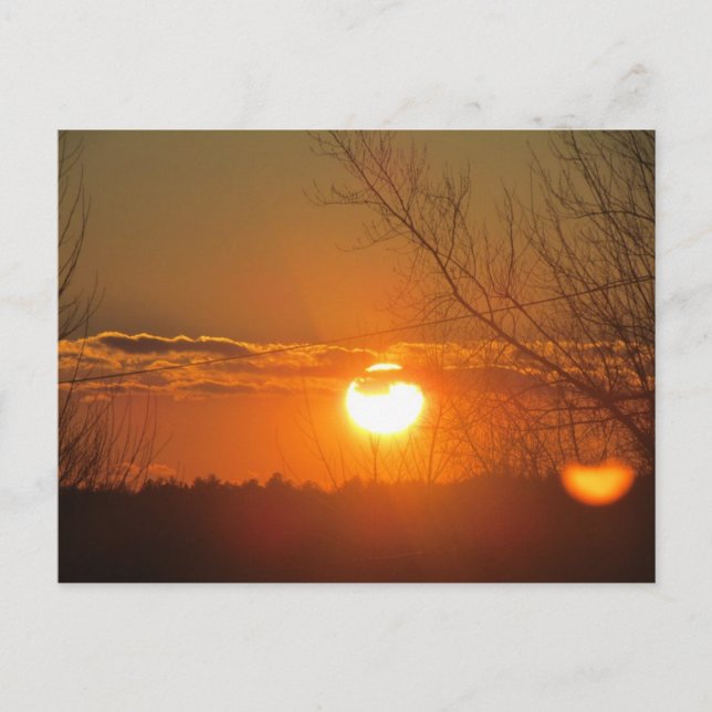 Cartão Postal Laranja (Frente)