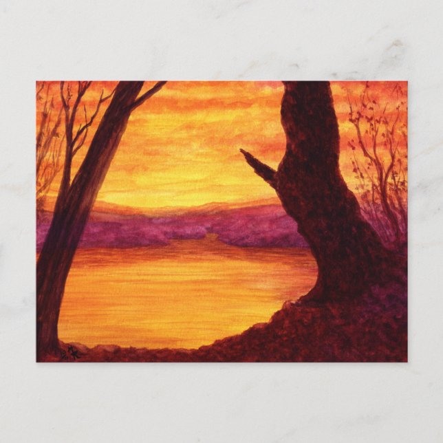 Cartão postal Laranja Lago (Frente)
