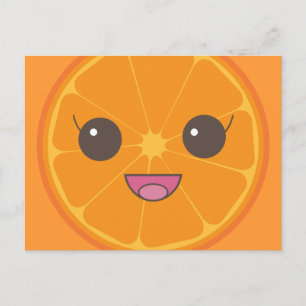 Cartão Postal Laranja Não Banana