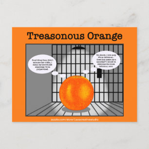 Cartão Postal Laranja Traiçoeiro