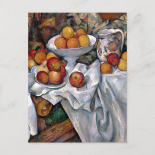 Cartão Postal Laranjas da Vida Estática - Paul Cezanne Pintura