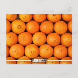 Cartão Postal Laranjas Stalls em Marraquexe Marrocos