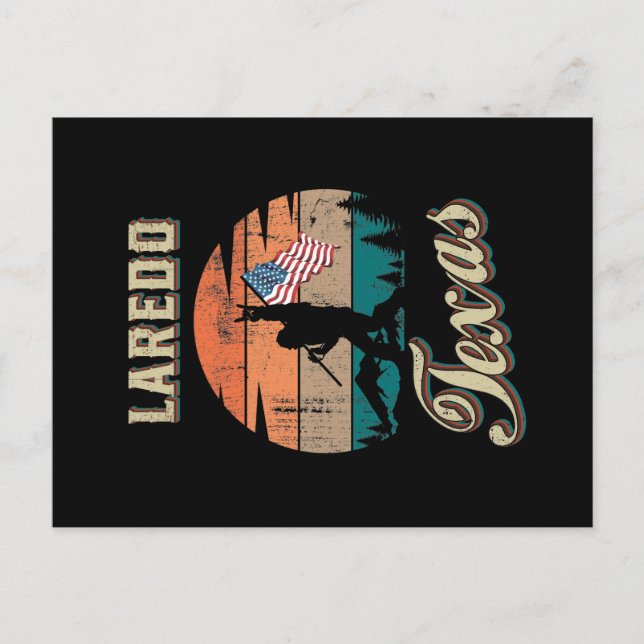 Cartão Postal Laredo Texas (Frente)