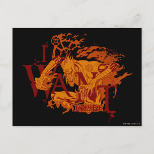 Cartão Postal Larfleeze - Agente Orange 12