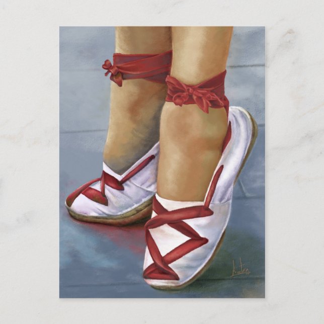 Cartão Postal Las alpargatas (Frente)