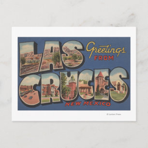 Cartão Postal Las Cruces, Novo México - Grandes Cenas de Letra