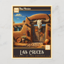 Cartão Postal Las Cruces, Novo México | Vintage
