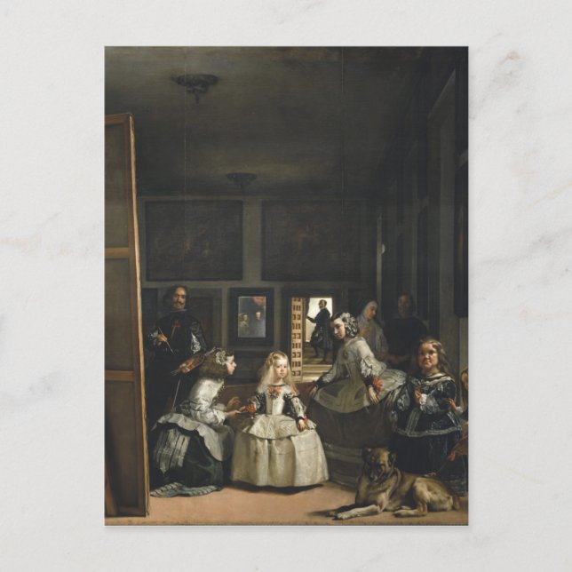 Cartão Postal Las Meninas Diego Velázquez Fine Art (Frente)