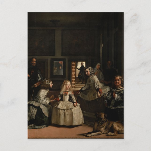 Cartão Postal Las Meninas Diego Velázquez Fine Art (Frente)