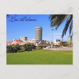 Cartão Postal Las Palmas, Gran Canary Island, Espanha