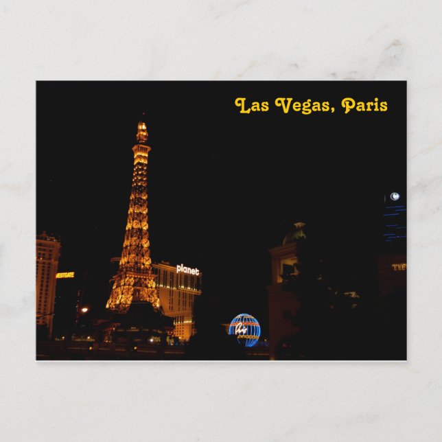 Cartão Postal Las Vegas (Frente)