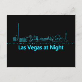 Cartão Postal Las Vegas à noite