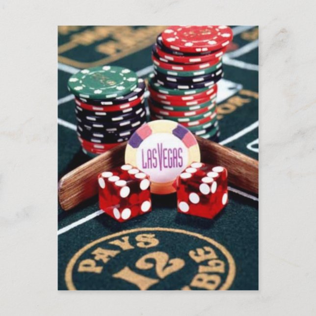 Cartão Postal Las Vegas Casino (Frente)