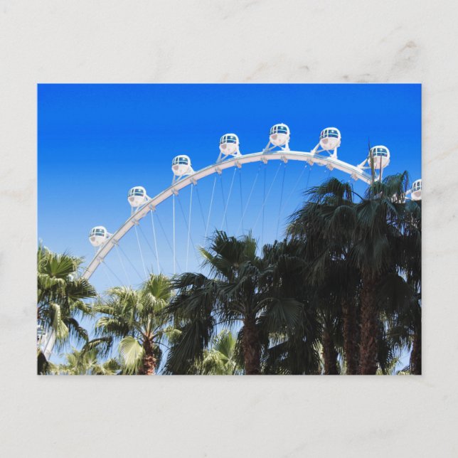 Cartão Postal Las Vegas Ferris Wheel 2 (Frente)