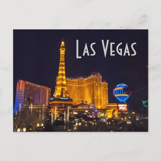 Cartão Postal Las Vegas, Nevada (Frente)