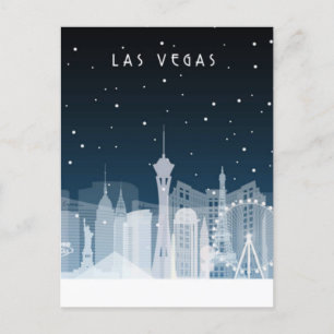 Cartão Postal Las Vegas, Nevada Paisagem Urbana Postal