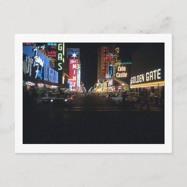 Cartão Postal Las Vegas, Nevada, Vintage, 1970 (Frente)