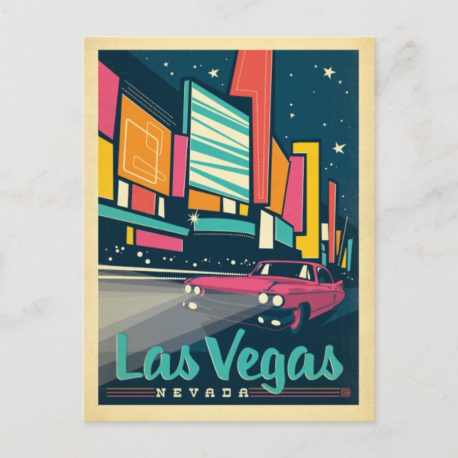 Cartão Postal Las Vegas, NV (Frente)