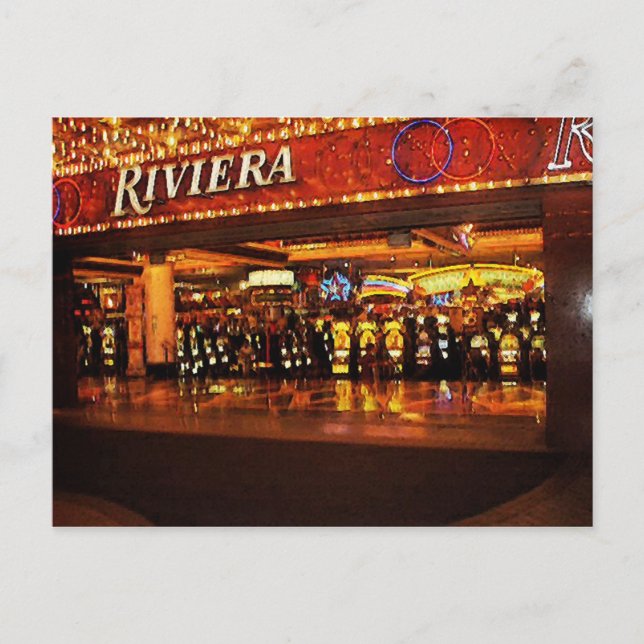 Cartão postal Las Vegas Riviera (Frente)