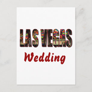 Cartão Postal Las Vegas Wedding